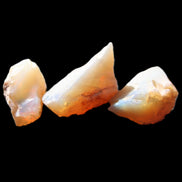 Natural Australian opal 3 stones 20/13/13mm 25ct 5g in sunlight - Rocks and Things Store