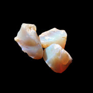 Natural Australian opal 3 stones 20/13/13mm 25ct 5g in sunlight - Rocks and Things Store