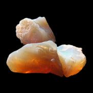 Natural Australian opal 3 stones 20/13/13mm 25ct 5g in sunlight - Rocks and Things Store
