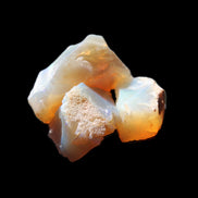 Natural Australian opal 3 stones 20/13/13mm 25ct 5g in sunlight - Rocks and Things Store