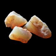 Natural Australian opal 3 stones 20/13/13mm 25ct 5g in sunlight - Rocks and Things Store