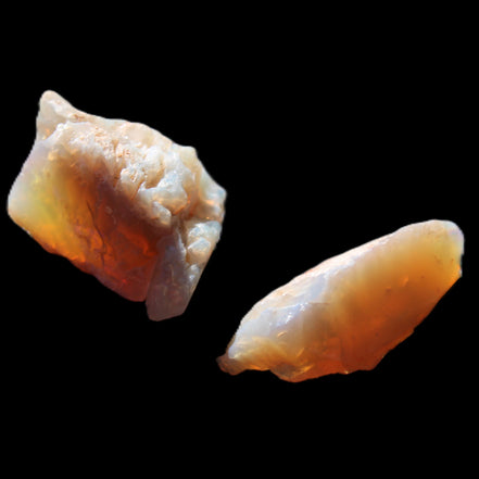 Natural Australian opal 2 stones 21/20mm 15.5ct 3.1g in sunlight - Rocks and Things Store
