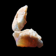 Natural Australian opal 2 stones 21/20mm 15.5ct 3.1g in sunlight - Rocks and Things Store