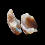 Natural Australian opal 2 stones 21/20mm 15.5ct 3.1g in sunlight - Rocks and Things Store