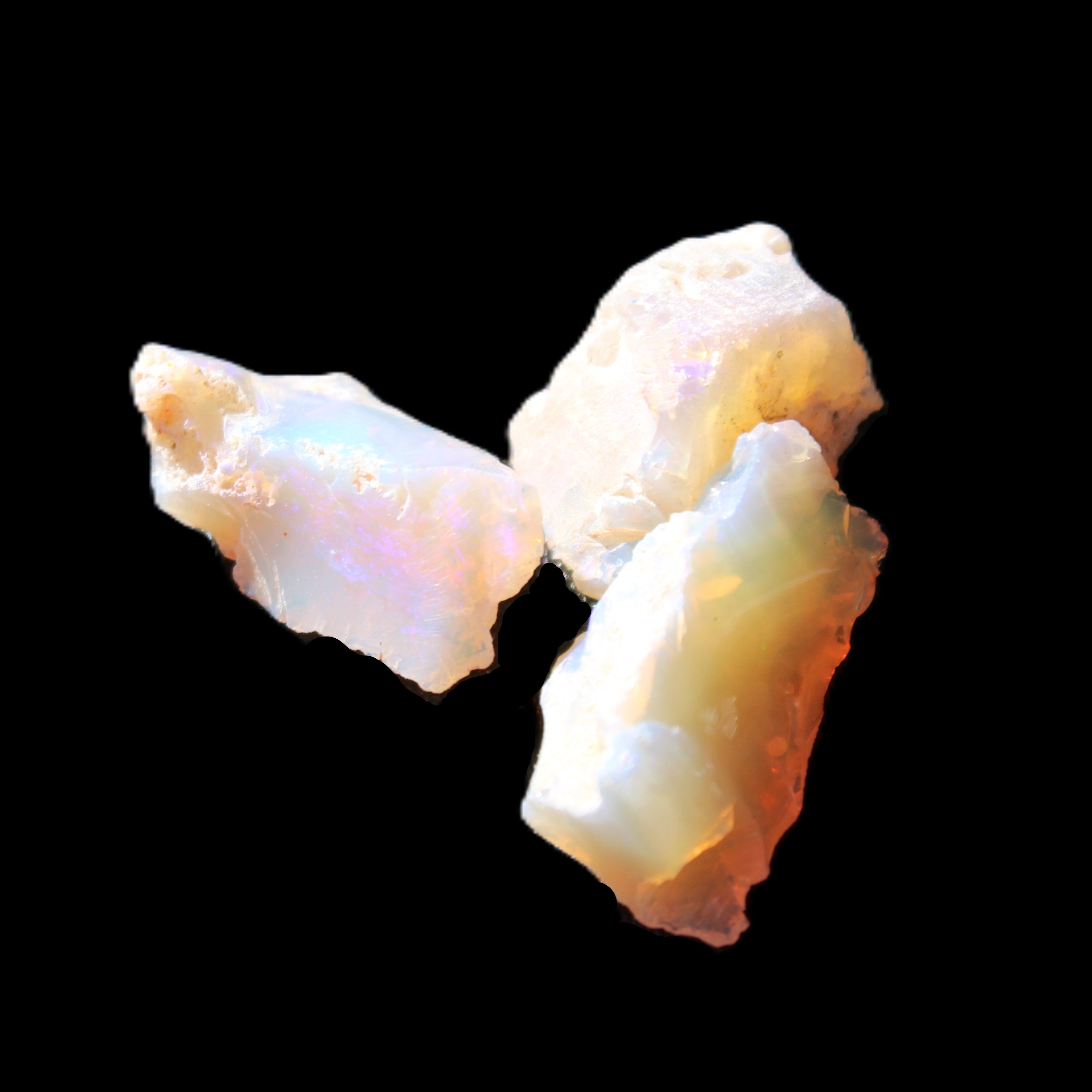Australian opal 11/15/16mm 15ct 2.9g in bright sunlight - Rocks and Things Store