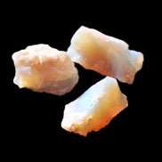 Natural Australian opal 3 stones 11-16mm 2.9-3.2g in sunlight - Rocks and Things Store
