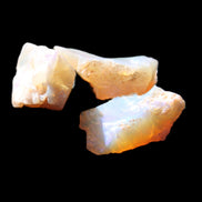 Natural Australian opal 3 stones 11-16mm 2.9-3.2g in sunlight - Rocks and Things Store