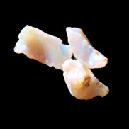 Natural Australian opal 3 stones 11-16mm 2.9-3.2g in sunlight - Rocks and Things Store