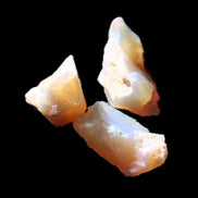 Natural Australian opal 3 stones 11-16mm 2.9-3.2g in sunlight - Rocks and Things Store