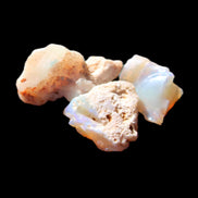 Natural Australian opal 3 stones 9-18mm 1.8/1.9g in sunlight - Rocks and Things Store