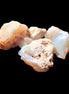 Natural Australian opal 3 stones 9-18mm 1.8/1.9g in sunlight - Rocks and Things Store