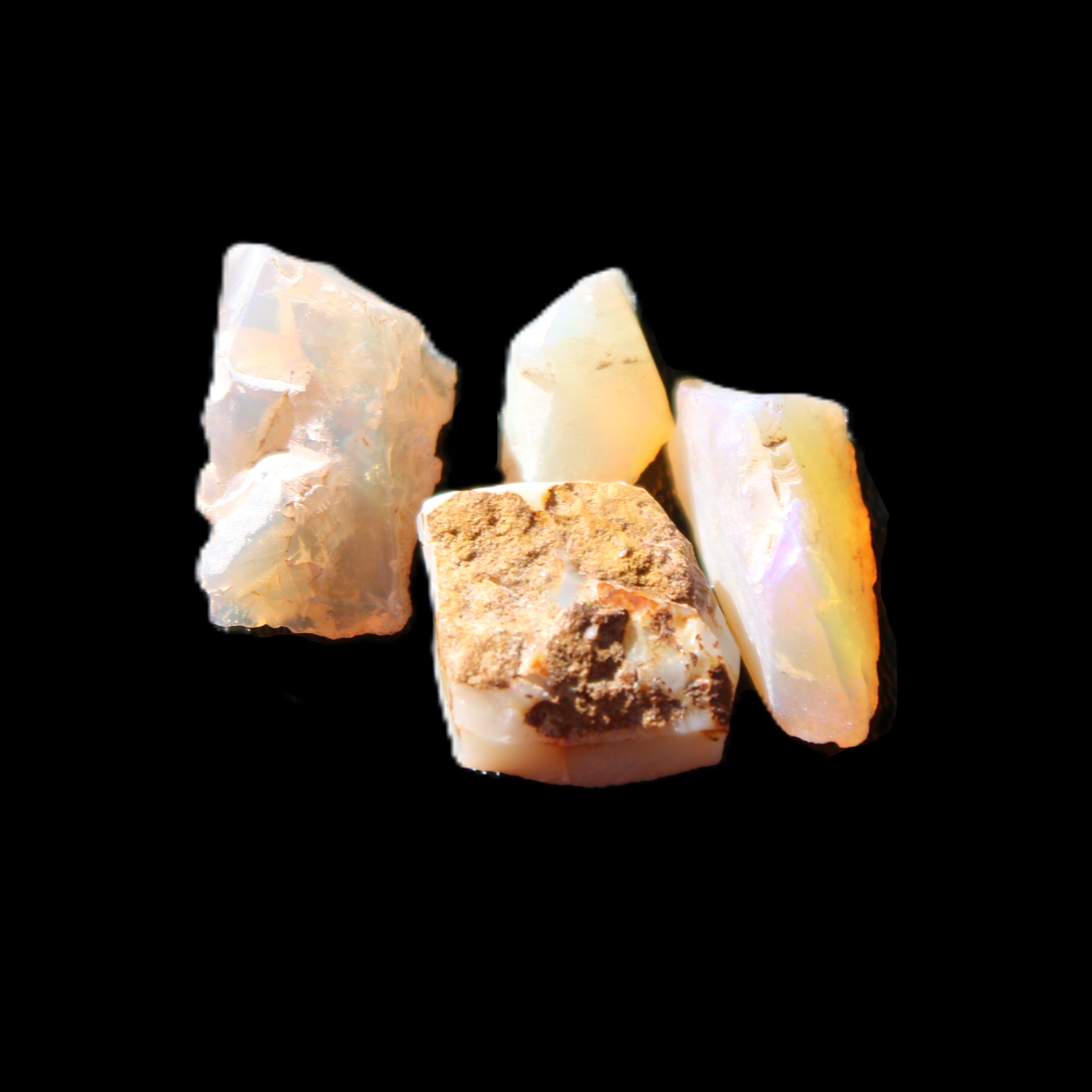 Australian opal 12/11/11/9mm 9ct 1.8g in bright sunlight - Rocks and Things Store