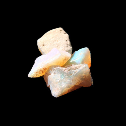 Australian opal 12/11/11/9mm 9ct 1.8g in bright sunlight - Rocks and Things Store