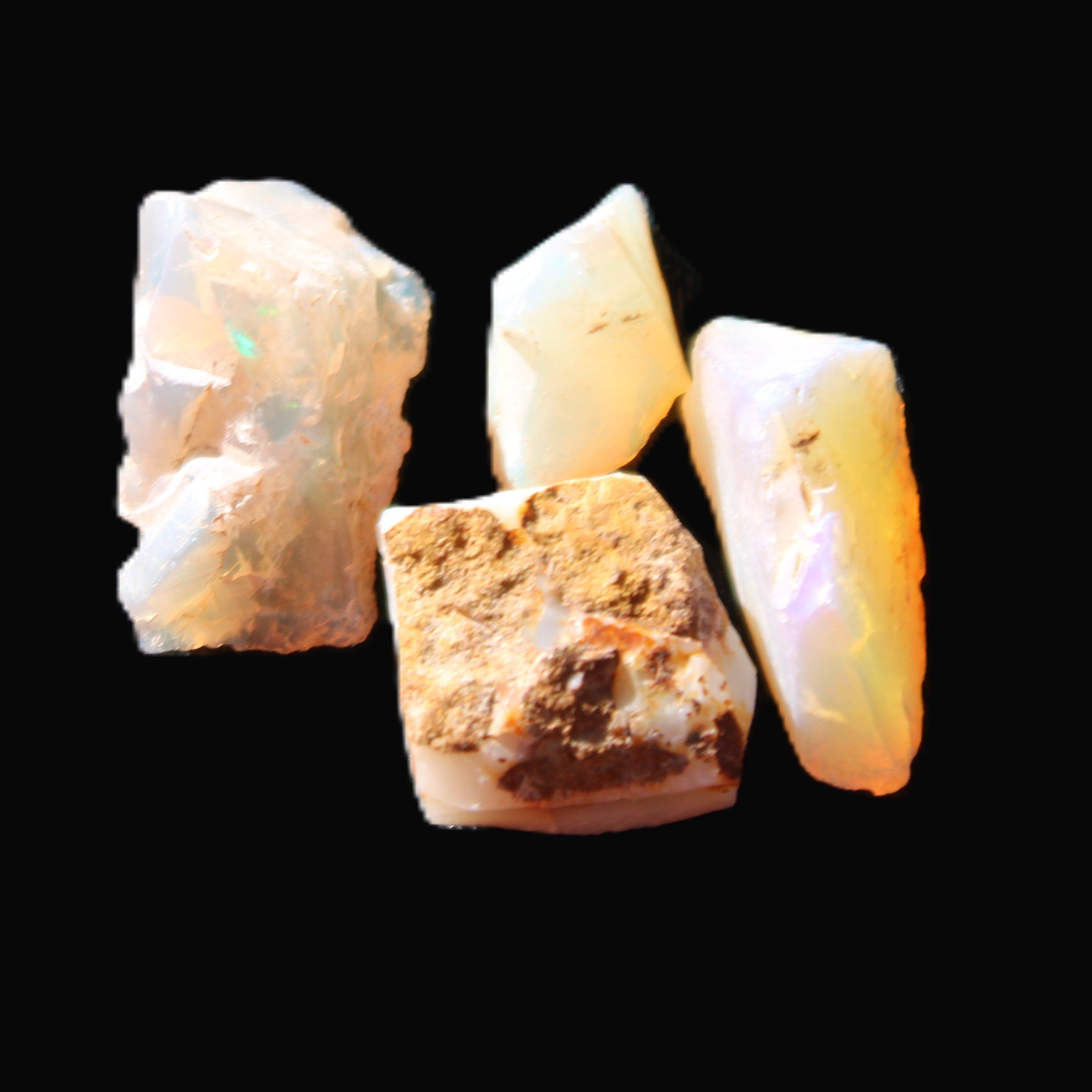 Australian opal 12/11/11/9mm 9ct 1.8g in bright sunlight - Rocks and Things Store