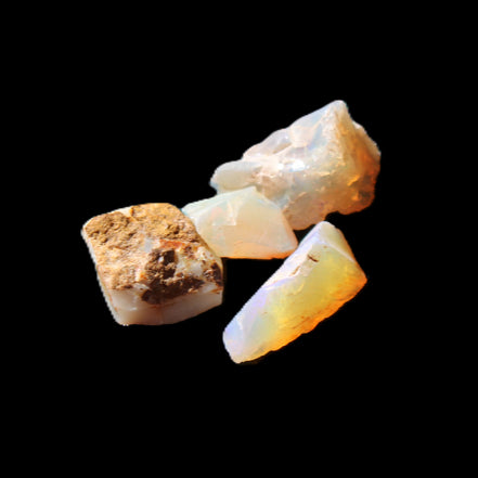 Australian opal 12/11/11/9mm 9ct 1.8g in bright sunlight - Rocks and Things Store