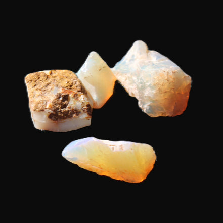 Australian opal 12/11/11/9mm 9ct 1.8g in bright sunlight - Rocks and Things Store