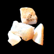 Natural Australian opal 3 stones 9-18mm 1.8/1.9g in sunlight - Rocks and Things Store