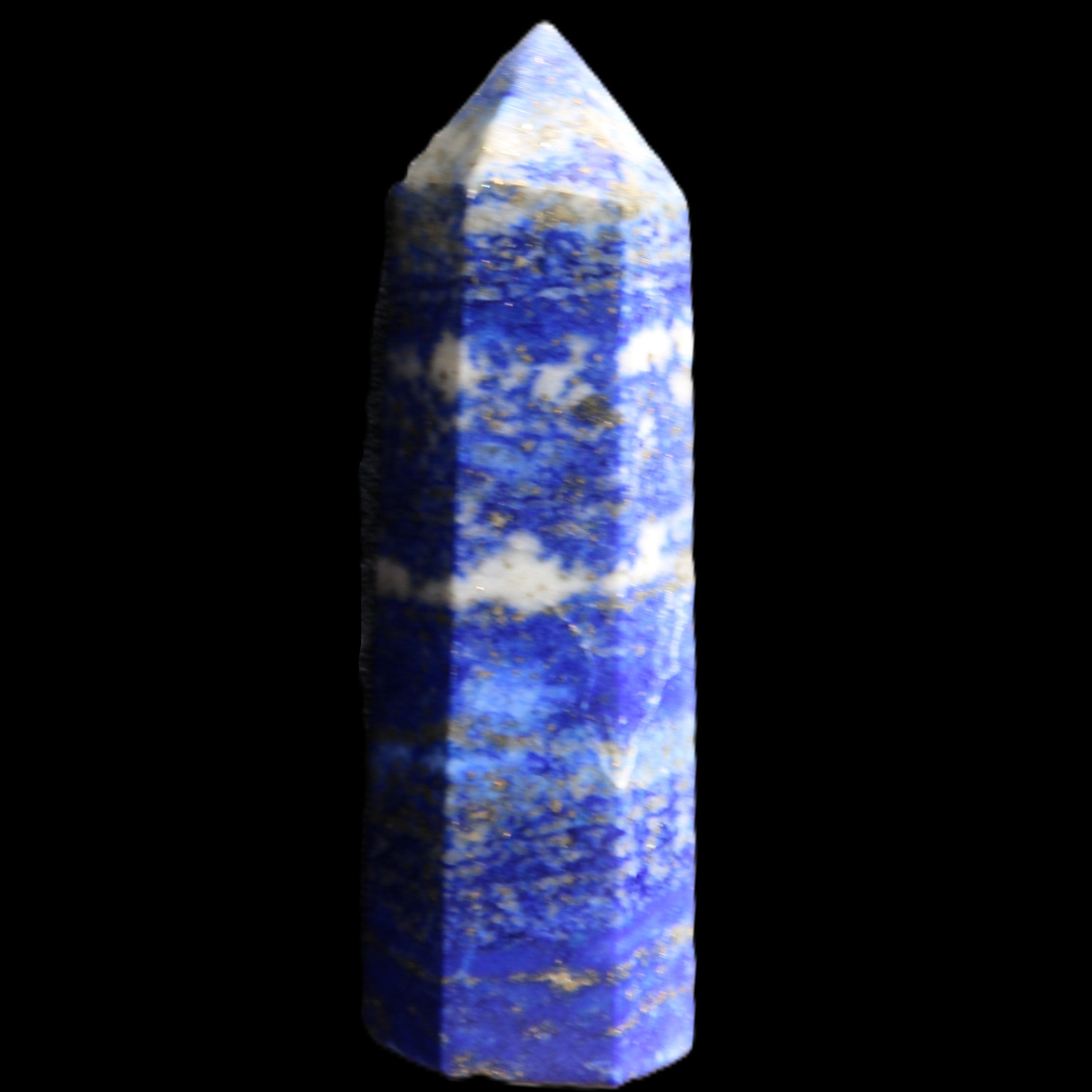 Lapis Lazuli wand 51mm 23g in sunlight - Rocks and Things Store