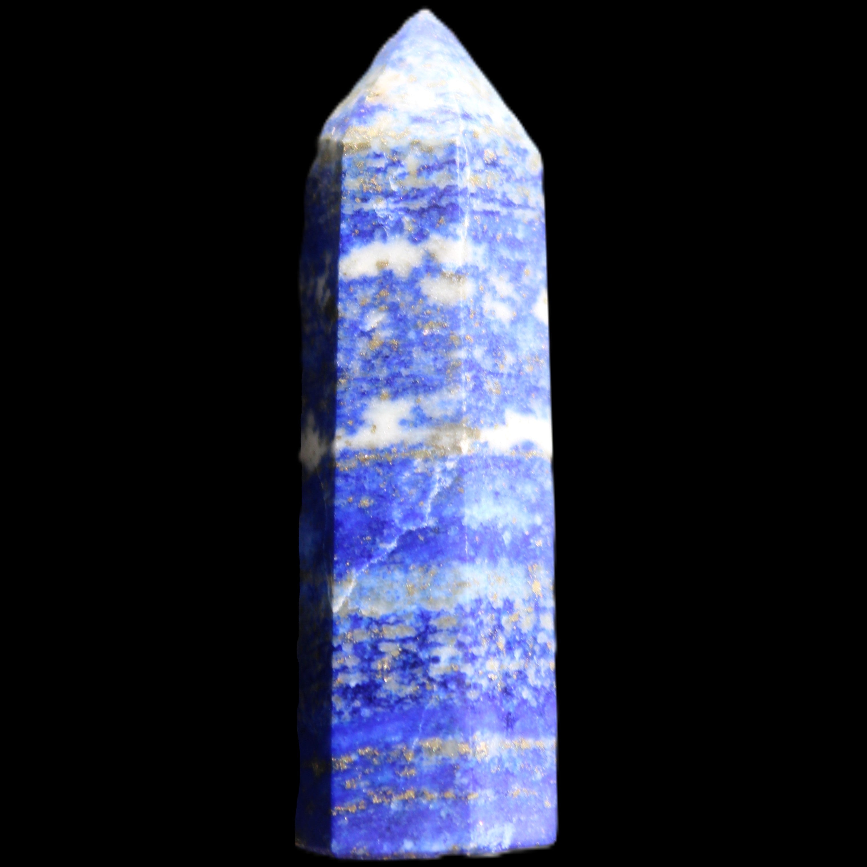 Lapis Lazuli wand 51mm 23g in sunlight - Rocks and Things Store