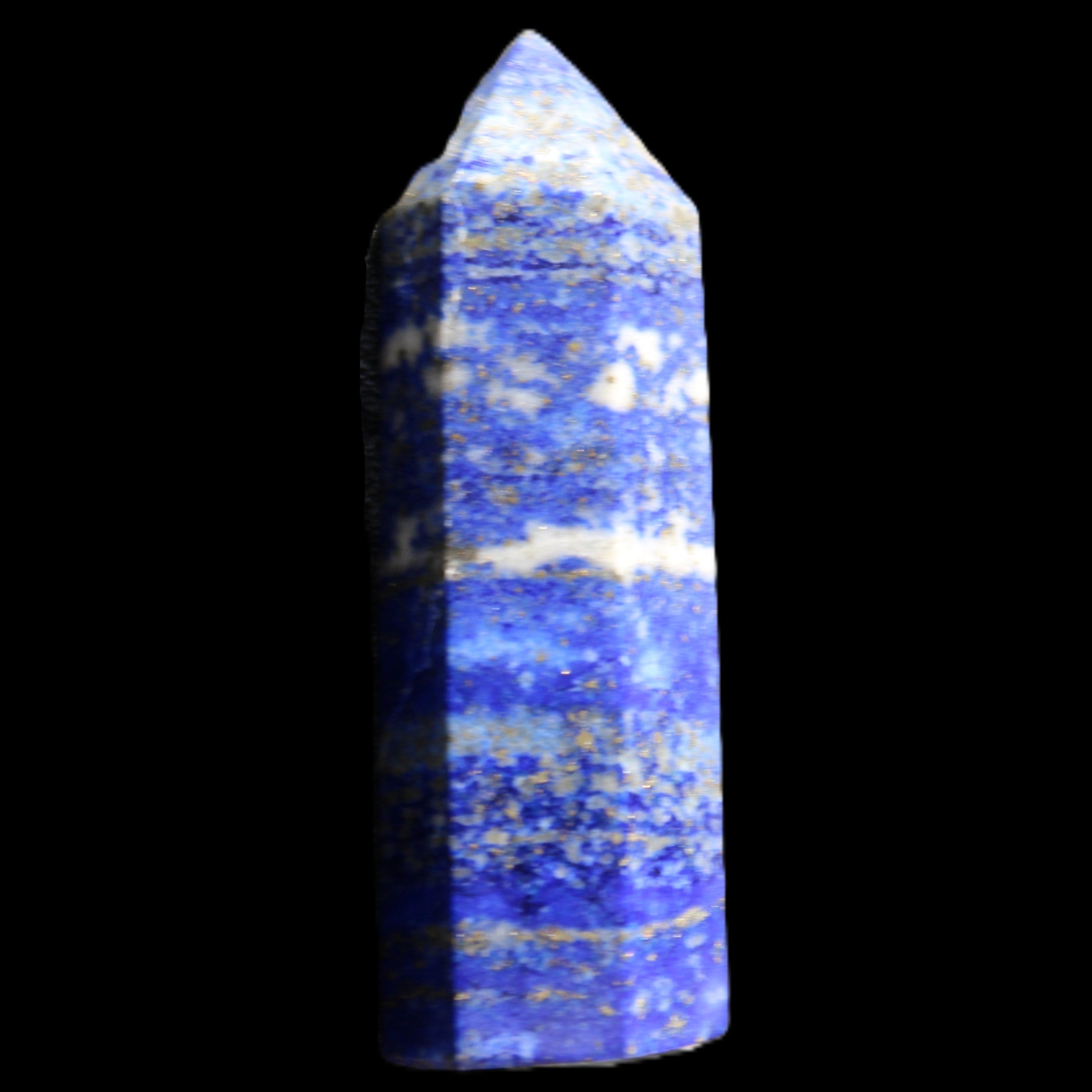 Lapis Lazuli wand 51mm 23g in sunlight - Rocks and Things Store