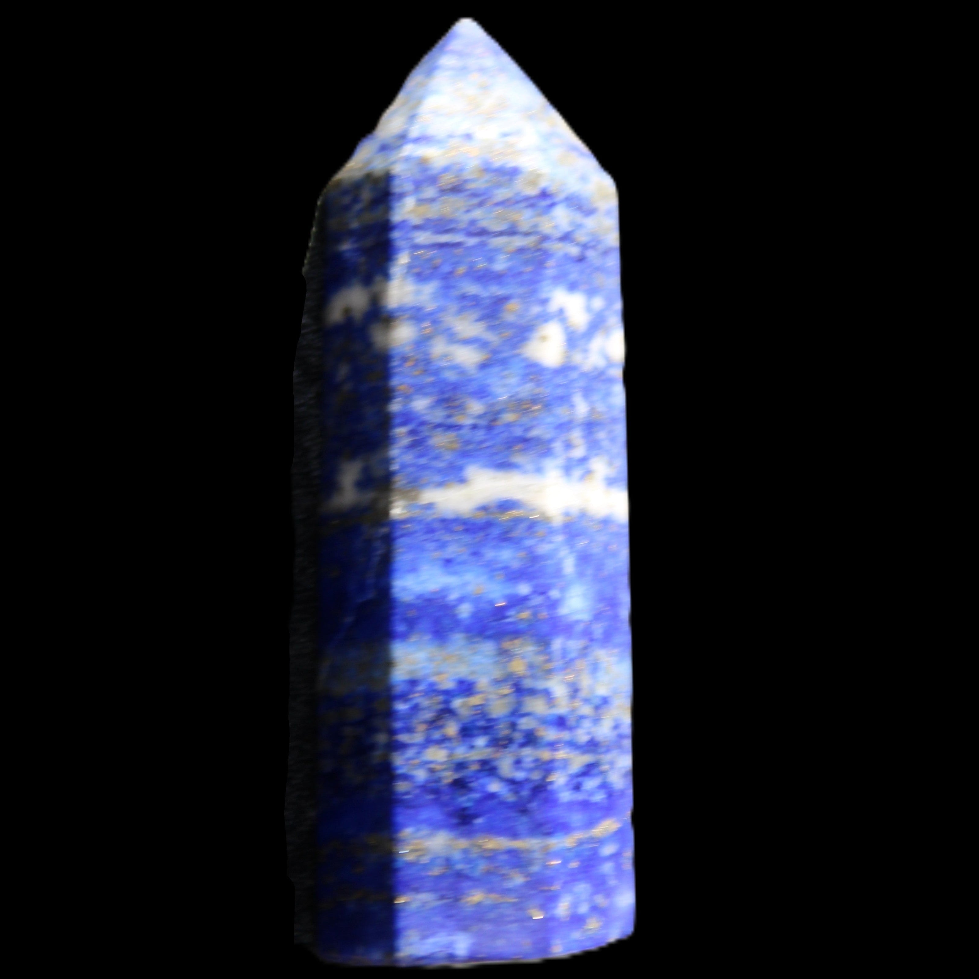 Lapis Lazuli wand 51mm 23g in sunlight - Rocks and Things Store