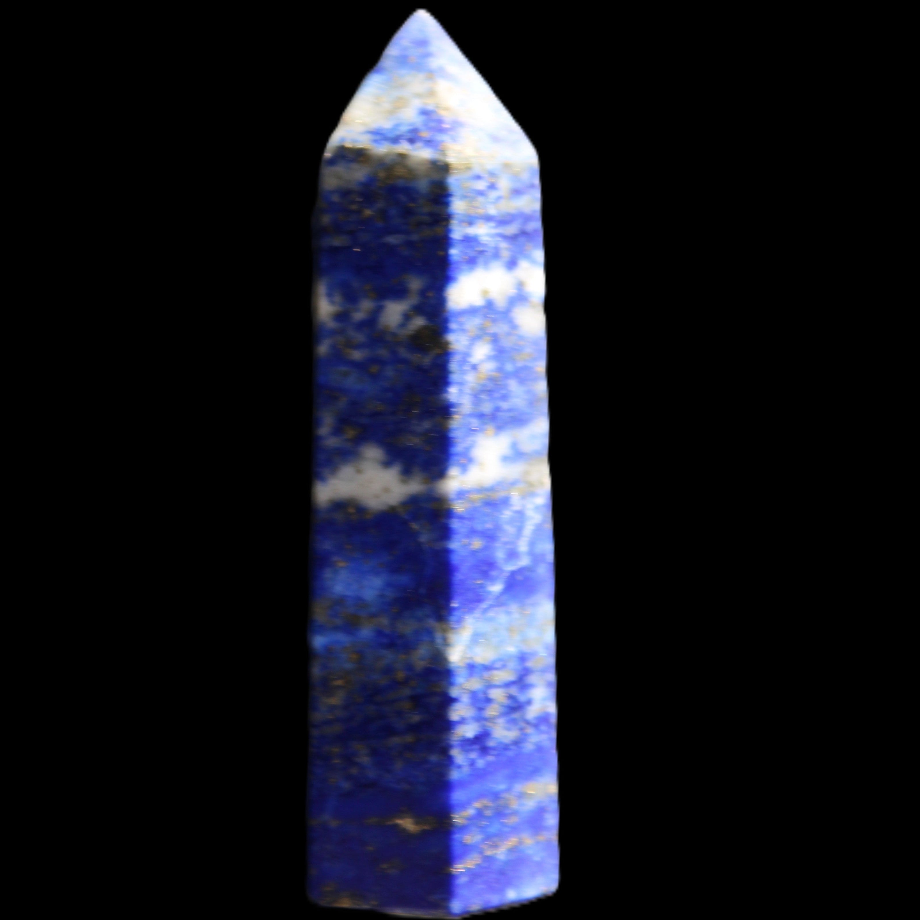 Lapis Lazuli wand 51mm 23g in sunlight - Rocks and Things Store