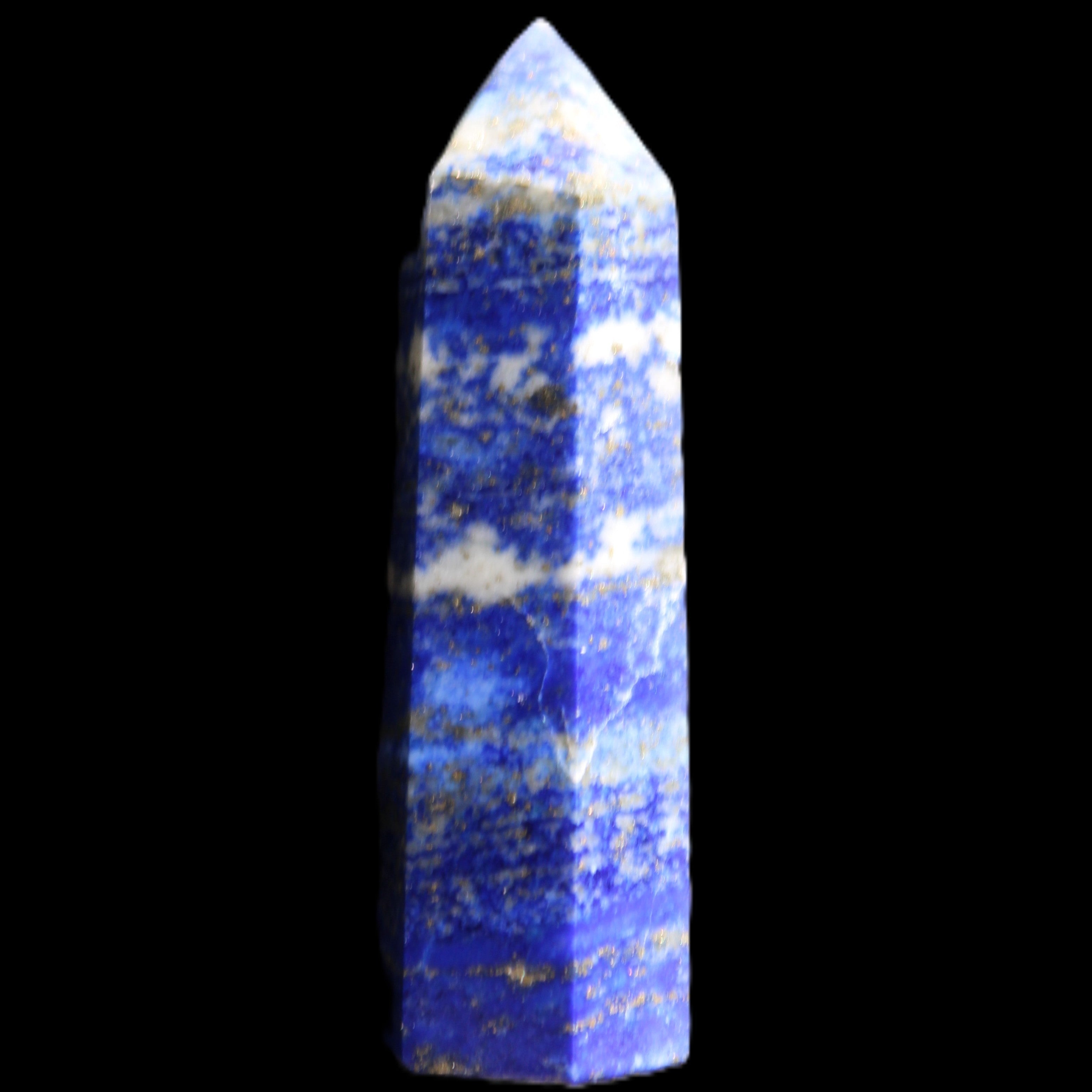 Lapis Lazuli wand 51mm 23g in sunlight - Rocks and Things Store