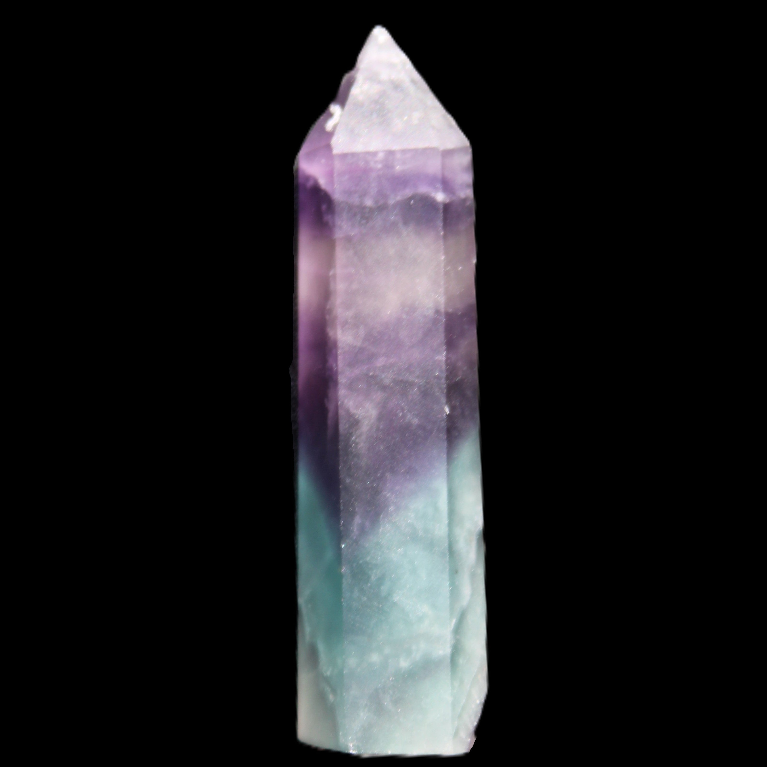 Fluorite wand 45-50mm 14-15g in sunlight - Rocks and Things Store