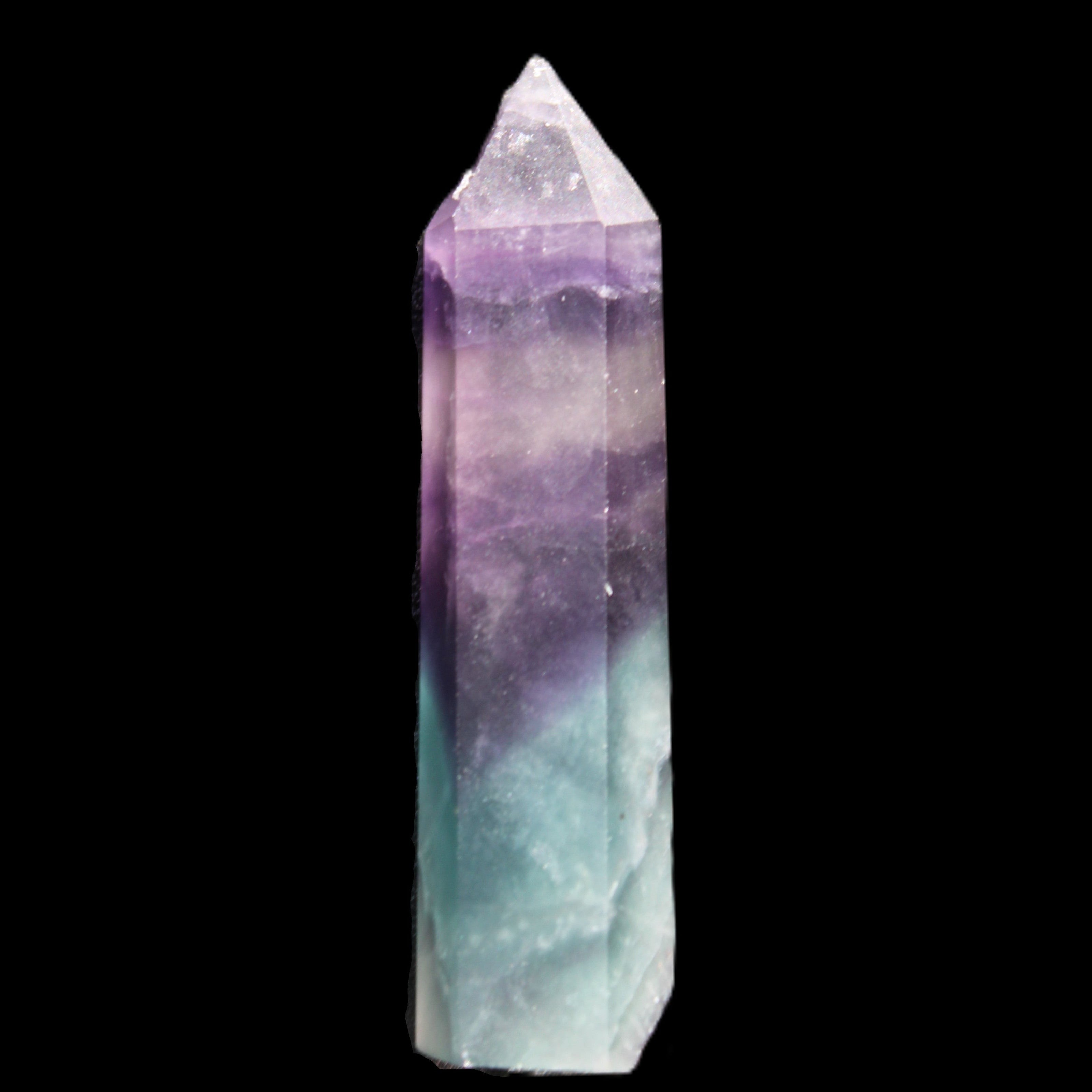 Fluorite wand 45-50mm 14-15g in sunlight - Rocks and Things Store