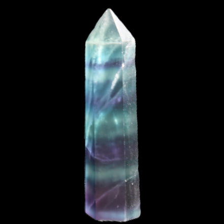 Fluorite wand 45-50mm 14-15g in sunlight - Rocks and Things Store