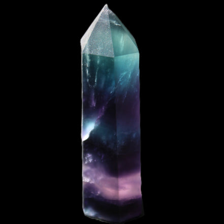 Fluorite wand 45-50mm 14-15g in sunlight - Rocks and Things Store