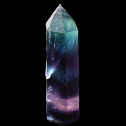 Fluorite wand 45-50mm 14-15g in sunlight - Rocks and Things Store