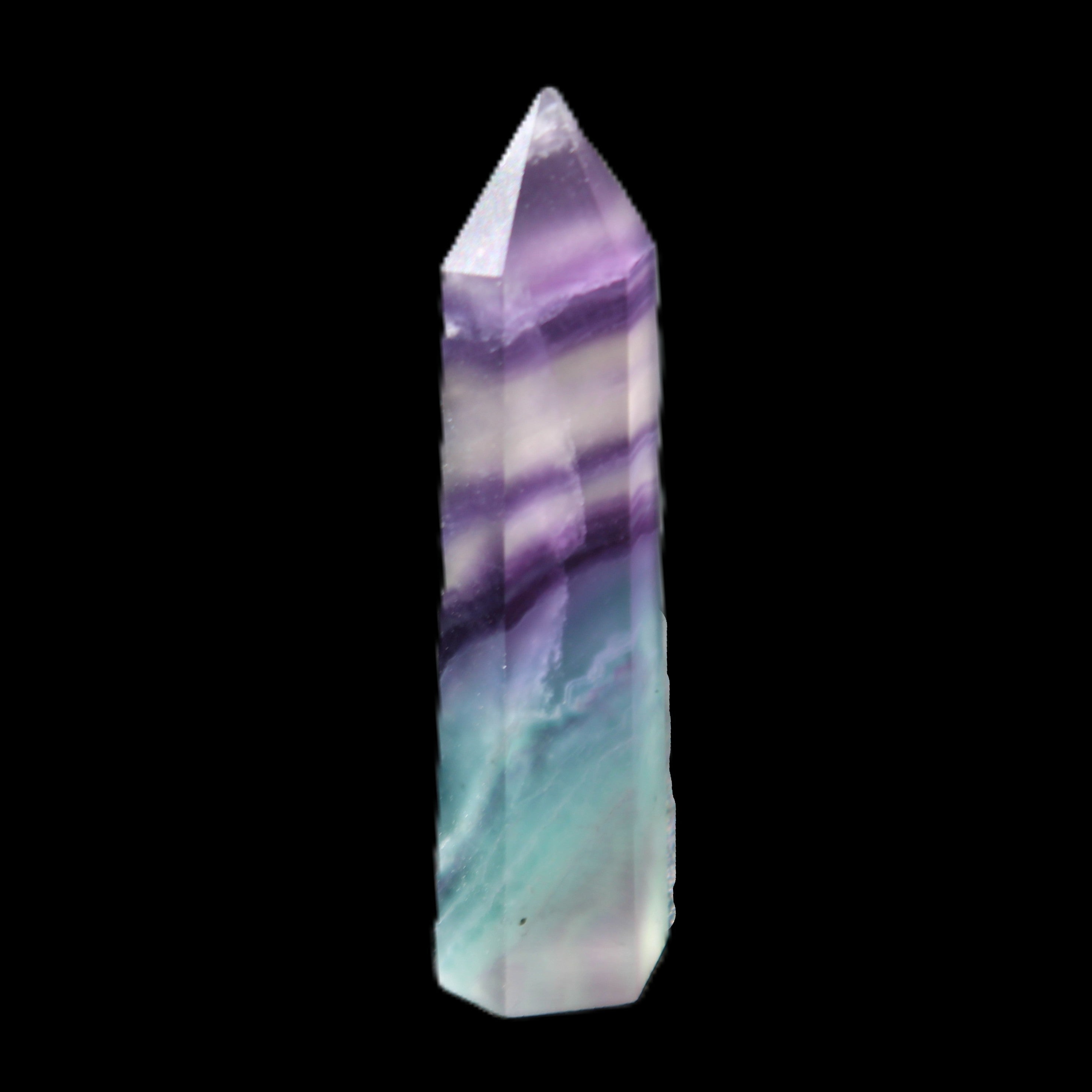 Fluorite wand 45-50mm 14-15g in sunlight - Rocks and Things Store