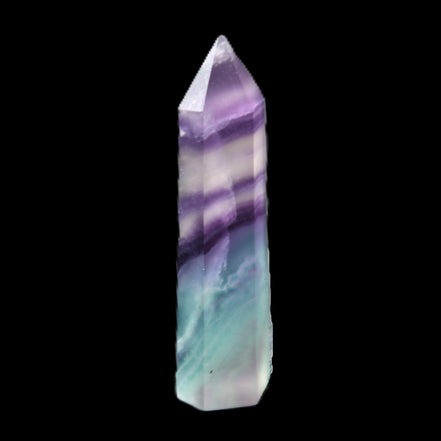 Fluorite wand 45-50mm 14-15g in sunlight - Rocks and Things Store