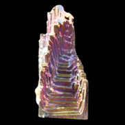 Bismuth crystal 34mm 22g in sunlight - Rocks and Things Store