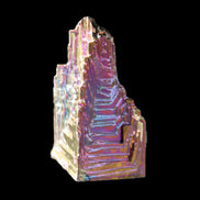 Bismuth crystal 34mm 22g in sunlight - Rocks and Things Store