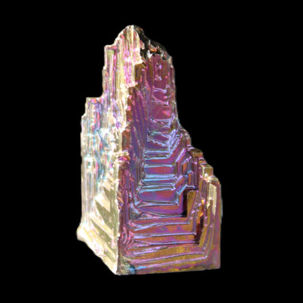 Bismuth crystal 34mm 22g in sunlight - Rocks and Things Store