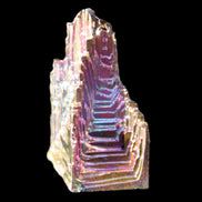Bismuth crystal 34mm 22g in sunlight - Rocks and Things Store