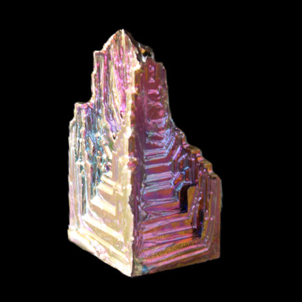 Bismuth crystal 34mm 22g in sunlight - Rocks and Things Store