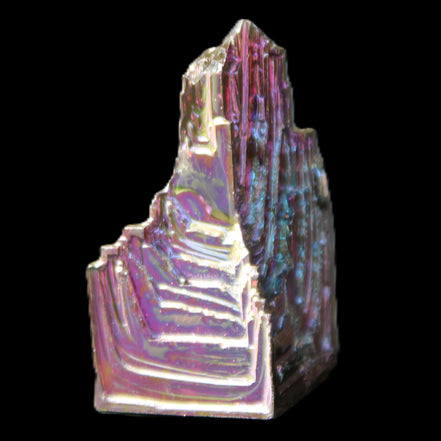 Bismuth crystal 34mm 22g in sunlight - Rocks and Things Store