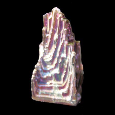 Bismuth crystal 34mm 22g in sunlight - Rocks and Things Store