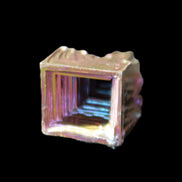 Bismuth crystal 34mm 22g in sunlight - Rocks and Things Store