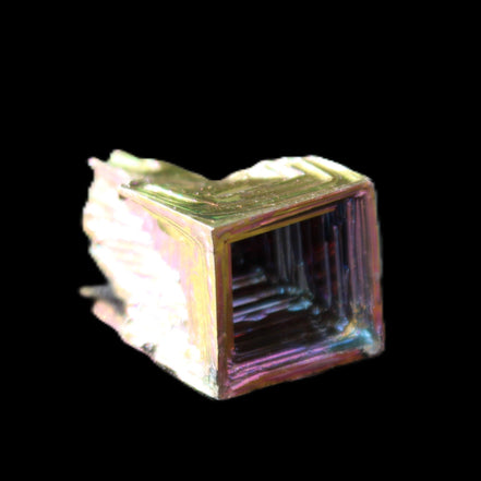 Bismuth crystal 34mm 22g in sunlight - Rocks and Things Store