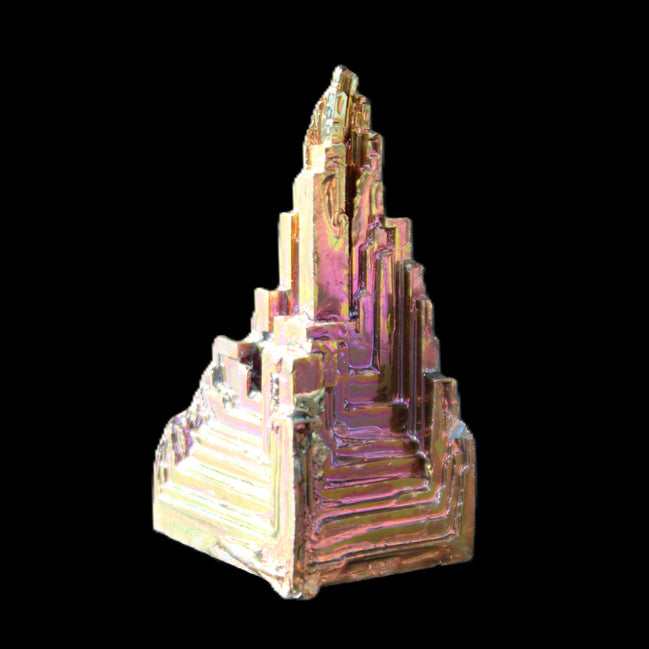 Bismuth crystal 39mm 26.8g in sunlight - Rocks and Things Store