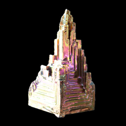 Bismuth crystal 39mm 26.8g in sunlight - Rocks and Things Store