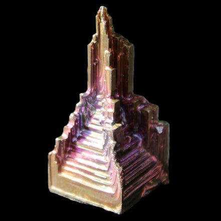 Bismuth crystal 39mm 26.8g in sunlight - Rocks and Things Store