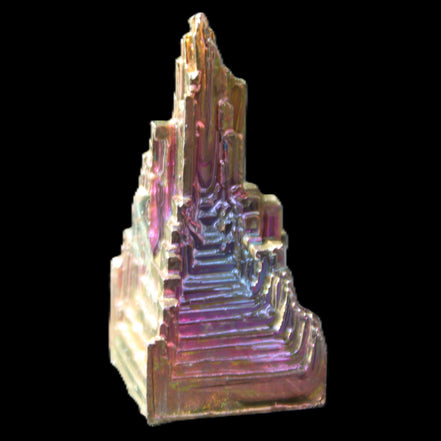 Bismuth crystal 39mm 26.8g in sunlight - Rocks and Things Store