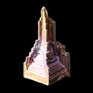 Bismuth crystal 39mm 26.8g in sunlight - Rocks and Things Store