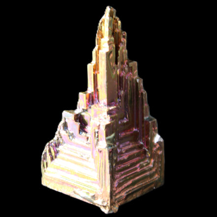 Bismuth crystal 39mm 26.8g in sunlight - Rocks and Things Store