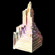 Bismuth crystal 39mm 26.8g in sunlight - Rocks and Things Store